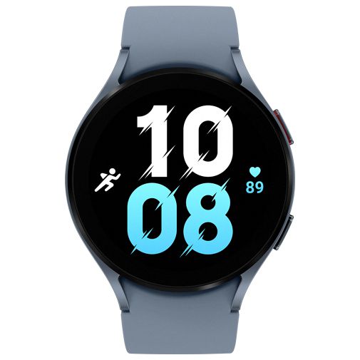 Samsung Galaxy Watch 5 44mm Blauw (Blauwe Siliconenband)